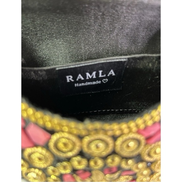 NEW‼️RAMLA Beverly Hills Mosaic Mini Handbag with Detachable Chain Strap - Picture 6 of 13